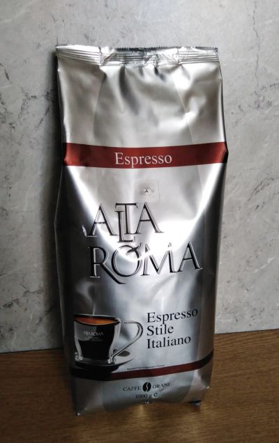 Лот: 12978158. Фото: 1. Alta Roma Espresso кофе в зернах... Чай, кофе, какао