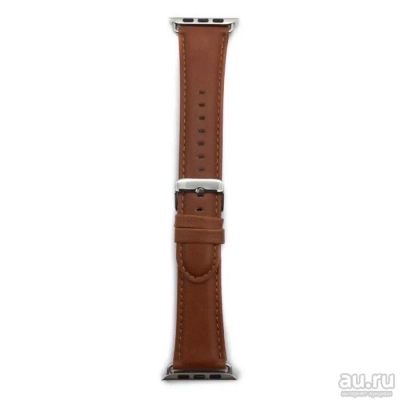 Лот: 18412260. Фото: 1. Ремешок Apple Watch 38/40 мм кожаный... Смарт-часы, фитнес-браслеты, аксессуары