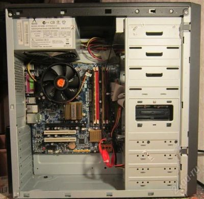 Лот: 2795173. Фото: 1. Системный блок (Gigabyte GA-965GM-S2... Компьютеры в сборе