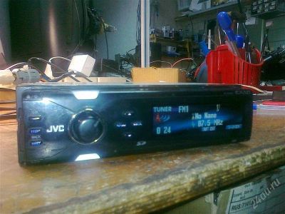 Лот: 749756. Фото: 1. Автомагнитола JVC KD-SHX851. Автомагнитолы