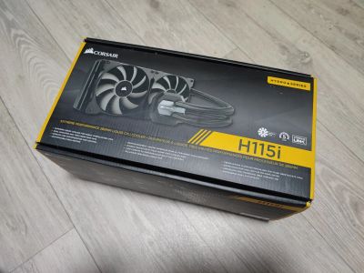 Лот: 21560121. Фото: 1. Corsair H115i система водяного... Системы охлаждения