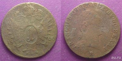 Лот: 13845835. Фото: 1. Австрия 1 крейцер 1800 Б Мария... Германия и Австрия