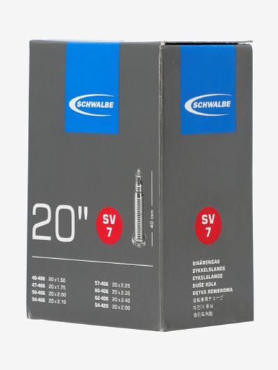 Лот: 25700431. Фото: 1. Камера Schwalbe SV7 20'' велониппель... Другое (спортивная одежда)
