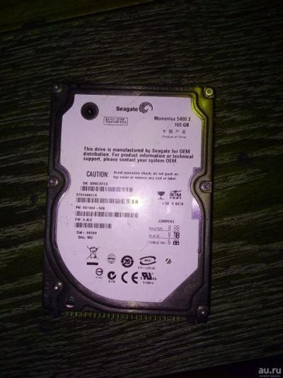 Лот: 18262296. Фото: 1. Жесткий диск Seagate Momentus... Жёсткие диски (HDD)