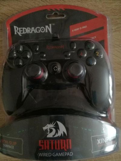 Лот: 16103883. Фото: 1. Геймпад Redragon Saturn. Рули, джойстики