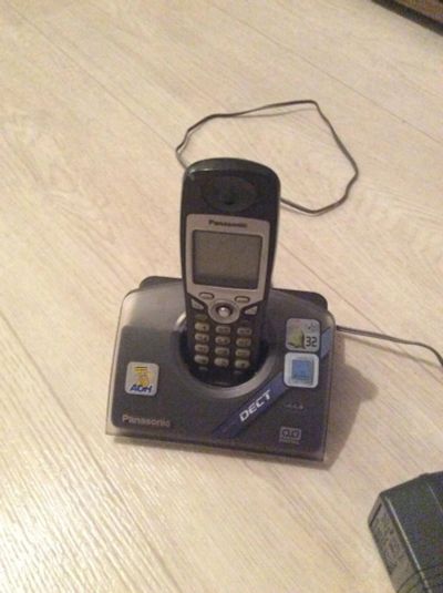 Лот: 10377552. Фото: 1. Домашний телефон panasonic. DECT и радиотелефоны