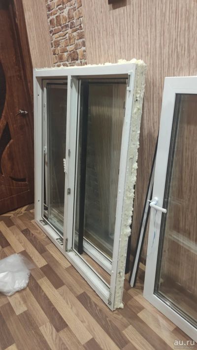 Лот: 17842495. Фото: 1. 2 окна ПВХ б/у!!!! Отличное состояние... Окна, балконы