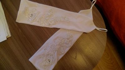 Лот: 9169805. Фото: 1. Свадебные перчатки. Перчатки, варежки, митенки
