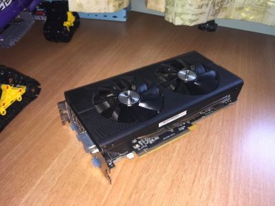 Лот: 11424726. Фото: 1. Sapphire Nitro Radeon RX 480 4GB... Видеокарты
