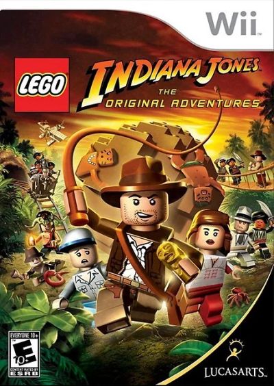 Лот: 6821404. Фото: 1. Wii Lego Indiana Jones: The Original... Игры для консолей