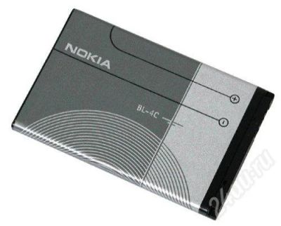 Лот: 644796. Фото: 1. Акб (аккумулятор) BL-4C Nokia... Аккумуляторы