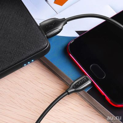 Лот: 18087105. Фото: 1. Кабель Borofone BX19 USB Type... Дата-кабели, переходники