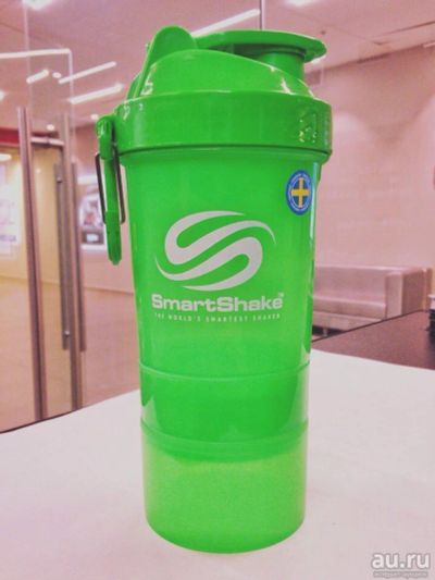 Лот: 9959151. Фото: 1. Шейкер SmartShake Oiginal2Go 600... Спортивная посуда
