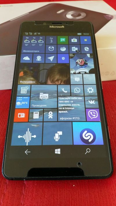 Лот: 14000408. Фото: 1. Microsoft Lumia 950. Смартфоны