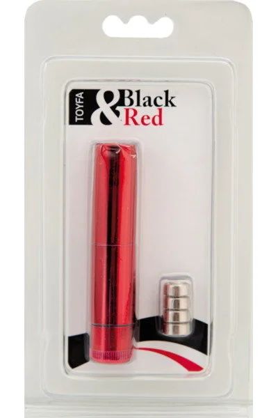 Лот: 15548518. Фото: 1. Вибромассажер "Black&Red" Помада... Игрушки