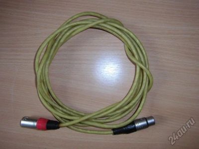 Лот: 5651059. Фото: 1. Кабель Микр.,Инстр. (XLR/XLR)-4m. Аксессуары, комплектующие
