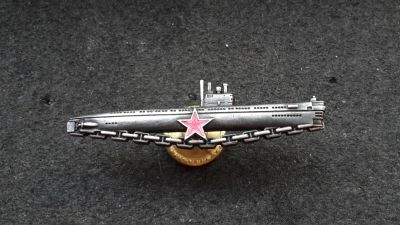Лот: 12960467. Фото: 1. Знак Ветеран-подводник. ВМФ СССР... Другое (значки, медали, жетоны)