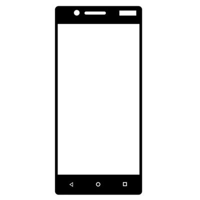 Лот: 11997620. Фото: 1. Защитное стекло Nokia 3 3D Полное... Защитные стёкла, защитные плёнки