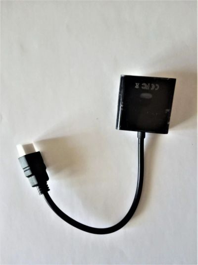 Лот: 15757355. Фото: 1. Переходник HDMI на VGA. Шлейфы, кабели, переходники