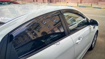 Лот: 21859521. Фото: 1. Afv24312_дефлектор Окон! Комплект... Другое (автозапчасти)