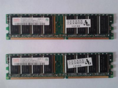 Лот: 3159244. Фото: 1. Оперативная память Hynix PC3200U-30330... Оперативная память