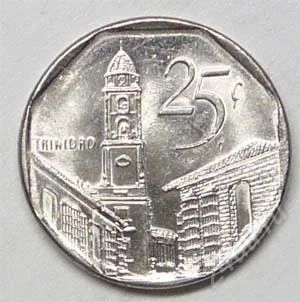 Лот: 1165194. Фото: 1. Куба. 25 сентаво 2003г. Серия... Америка