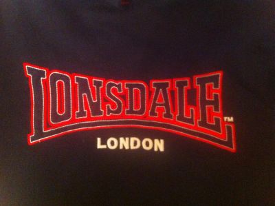 Лот: 3331672. Фото: 1. Толстовка Lonsdale темно-синяя... Свитеры, толстовки, худи