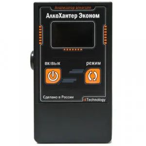 Лот: 19869423. Фото: 1. Алкотестер AlcoHunter Эконом. Алкотестеры