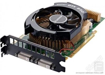 Лот: 1952157. Фото: 1. PCI-E 1Gb DDR-3 Leadtek GeForce... Видеокарты