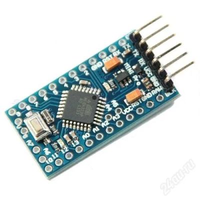 Лот: 2417041. Фото: 1. Конструктор Arduino Pro Mini на... Микроконтроллеры