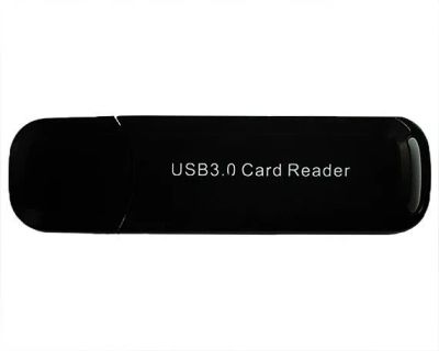 Лот: 20943058. Фото: 1. CardReader USB 3.0 micro+SD (черный... Карты памяти