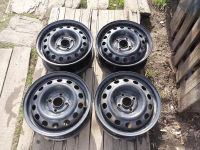 Лот: 9618191. Фото: 1. Штамповка R14 - 4x100. Диски
