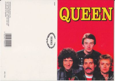 Лот: 10603532. Фото: 1. Queen Freddie Mercury 5 Английских... Открытки, конверты