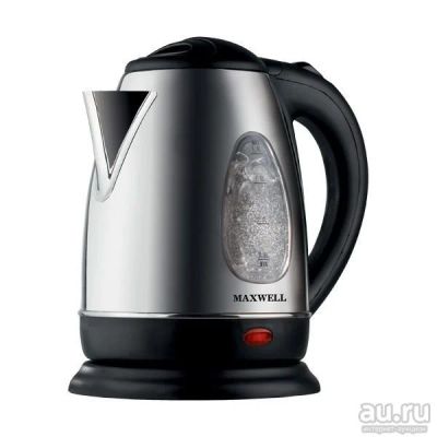 Лот: 8328075. Фото: 1. Чайник Maxwell MW-1003-01-ST стальной... Чайники, кофемашины, кулеры
