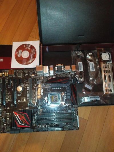 Лот: 10663637. Фото: 1. Asus z170 pro gaming материнская... Материнские платы