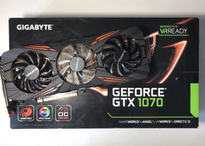 Лот: 19490941. Фото: 1. Видеокарта Gigabyte GeForce GTX... Видеокарты