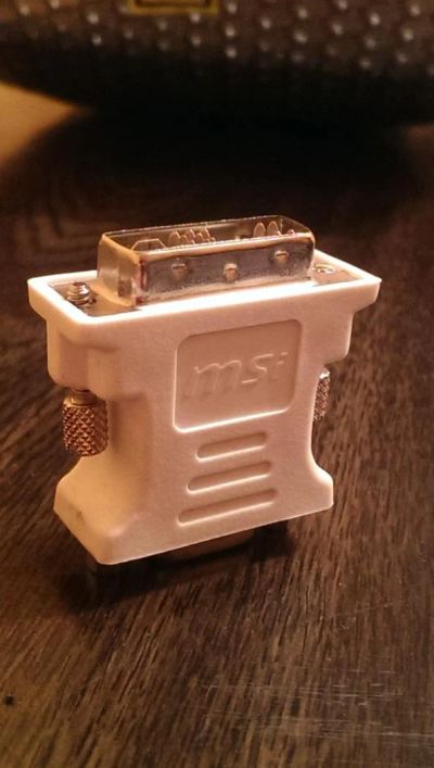 Лот: 8996685. Фото: 1. Переходник MSI для видеокарты... Шлейфы, кабели, переходники