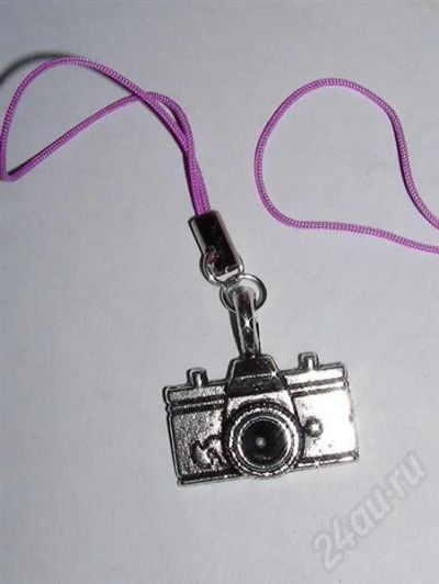 Лот: 542535. Фото: 1. Брелок на телефон, флэшку "Фотоаппарат... Другое (сувениры, подарки)