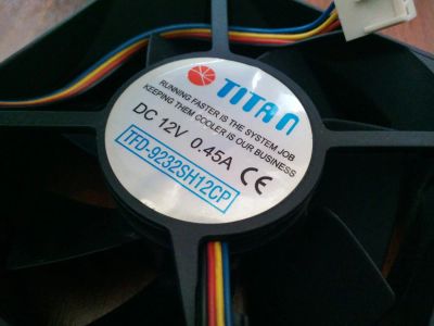 Лот: 4270273. Фото: 1. Супер вентилятор 92 на 92 мм... Системы охлаждения