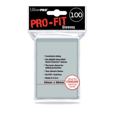 Лот: 7718719. Фото: 1. Протекторы Ultra-Pro 64x89 Pro-Fit. Настольные игры, карты