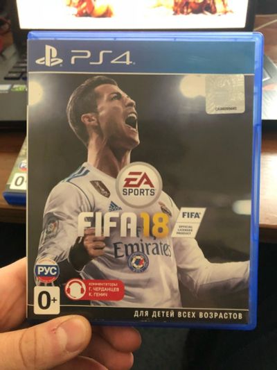 Лот: 12594931. Фото: 1. FIFA 18 для PlayStation 4 (PS4... Игры для консолей