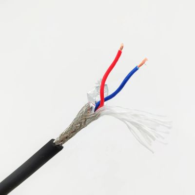 Лот: 20661765. Фото: 1. Кабель экранированный TRVVSP 2х0... Провода, кабели