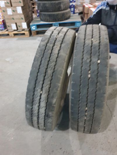 Лот: 15806804. Фото: 1. Резина грузовая 7.50 r16 2шт Hankook... Шины