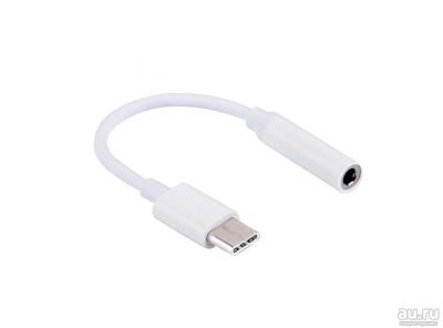 Лот: 13302465. Фото: 1. Переходник Type-C USB на аудио... Дата-кабели, переходники