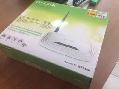 Лот: 6529021. Фото: 1. Беспроводной маршрутизатор TP-LINK... Маршрутизаторы (роутеры)