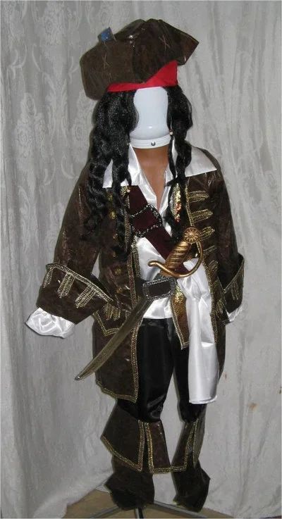 Лот: 10522452. Фото: 1. карнавальный костюм пират Джек... Взрослые карнавальные костюмы