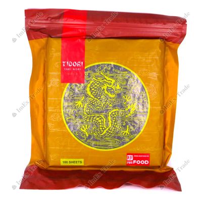 Лот: 20534056. Фото: 1. Листы нори для суши и роллов Tidori... Икра, рыба, морепродукты
