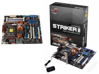 Лот: 864220. Фото: 1. Материнка STRIKER II EXTREME... Материнские платы