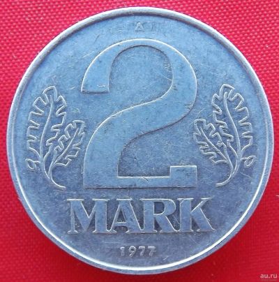 Лот: 3832471. Фото: 1. (№3281-2/LF) 2 марки 1977 (ГДР... Германия и Австрия