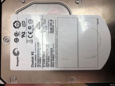 Лот: 5189455. Фото: 1. Seagate Cheetah NS ST3400755FC. Жёсткие диски